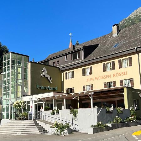 Hotel Weisses Roessli Only Bed & Breakfast Self Check-In Göschenen Exterior foto